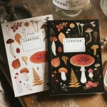 Блокнот «Мухомор» темный • Сувенир от Fungiline