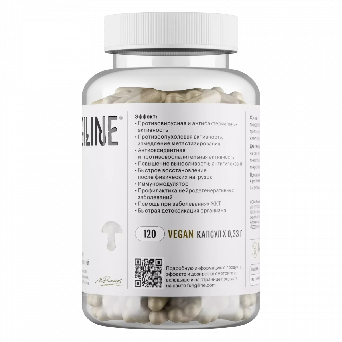 Чага • 120 капсул — изображение 2