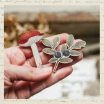 Брошка «Сыроежка» • Сувенир от Fungiline — изображение 2